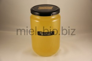 Miel d'acacia de France bio pot de 1kg
