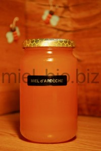 Miel d'Ardèche bio pot de 500g