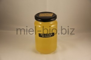 Miel d'acacia bio pot de 500g