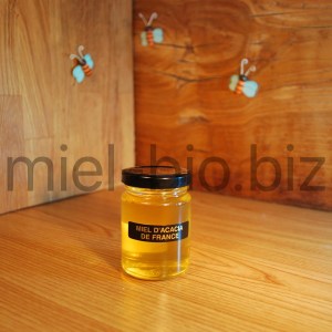 Miel d'Acacia de France bio pot de 125g