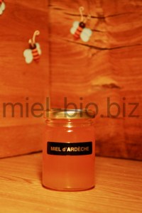 Miel d'Ardèche bio pot de 125g