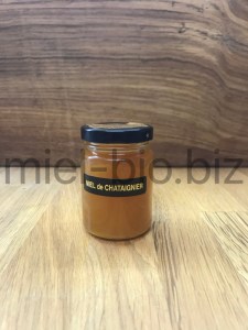 Miel de Chataignier bio pot de 125g