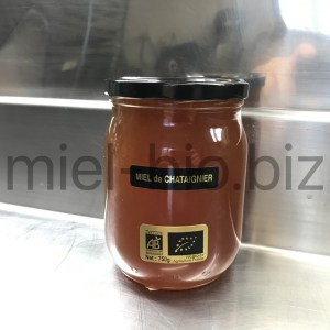 miel de châtaignier bio pot de 750g