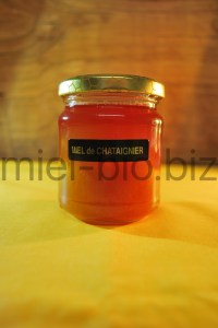 Miel de Chataignier bio pot de 250g