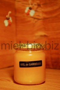 Miel de Garrigues bio pot de 250g