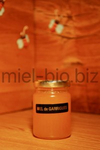 Miel de Garrigues bio pot de 125g