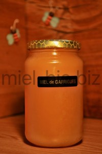 Miel de Garrigues bio pot de 500g