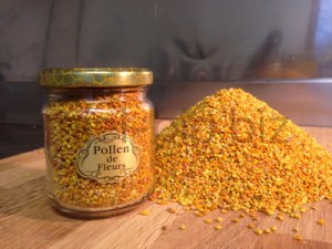 pollen sec bio produit en France Pot 125g de face