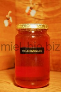 Miel de Montagne bio liquide pot de 500g