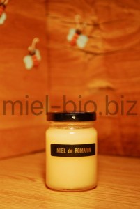 Miel de Romarin bio pot de 125g