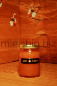 Miel de Sapin bio pot de 125g